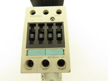 Siemens 3RA1135-4ES34-1AK6 Combo Starter 600VAC 45A 3Ph Sirius Motor Protector