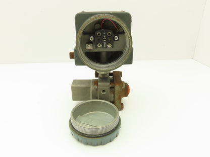 Foxboro 821GM-IK1NL2 Pressure Transmitter 4mA = 0 psi 20mA = 25 psi 12.5- 65 VDC