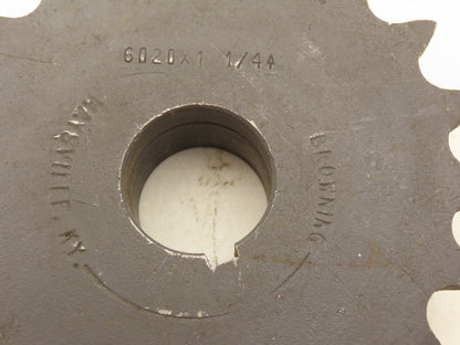 Browning 6020 x 1 1/4 #60 Roller Chain Sprocket 20-Tooth 1.25" Keyed Bore