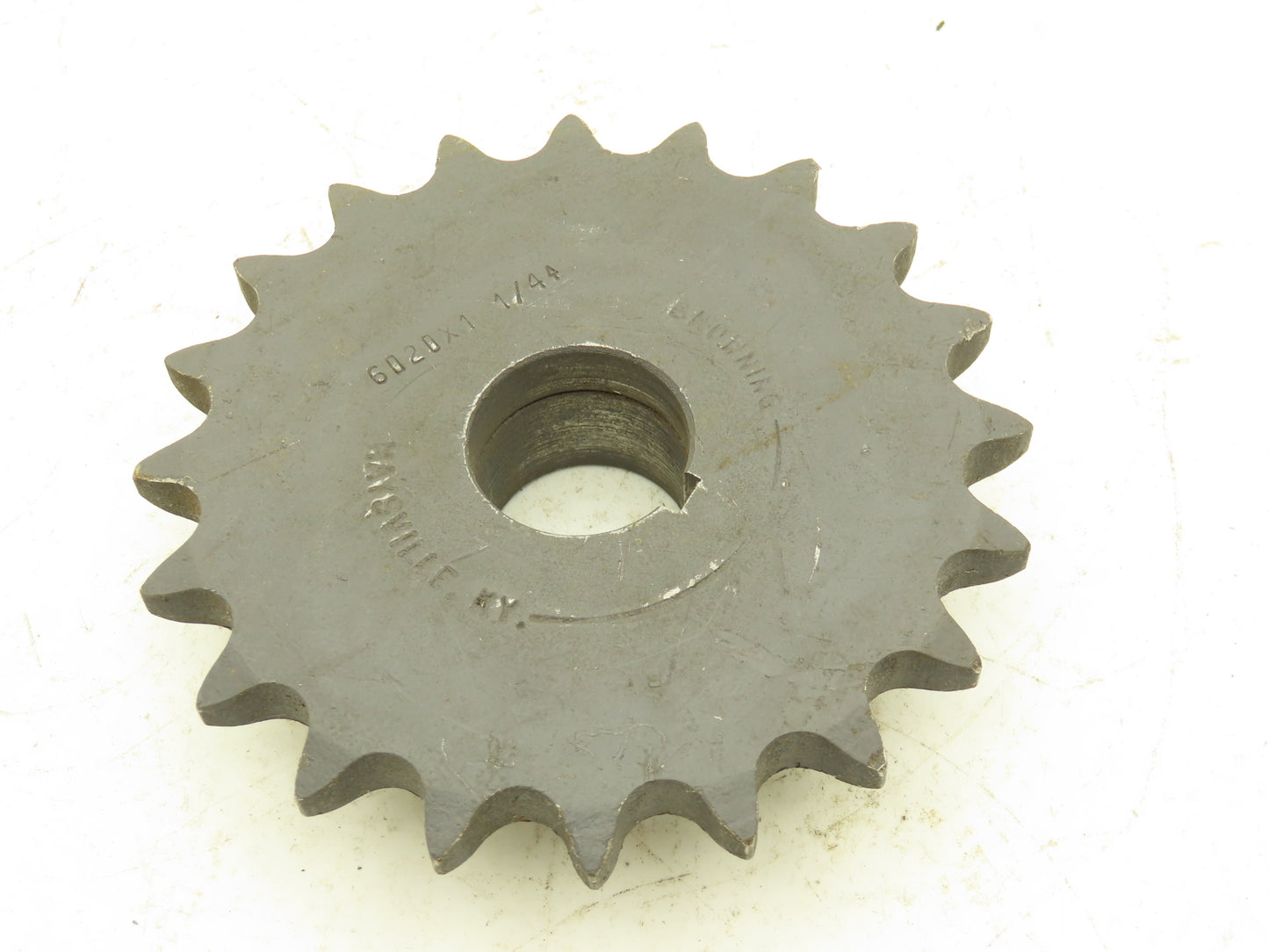 Browning 6020 x 1 1/4 #60 Roller Chain Sprocket 20-Tooth 1.25" Keyed Bore