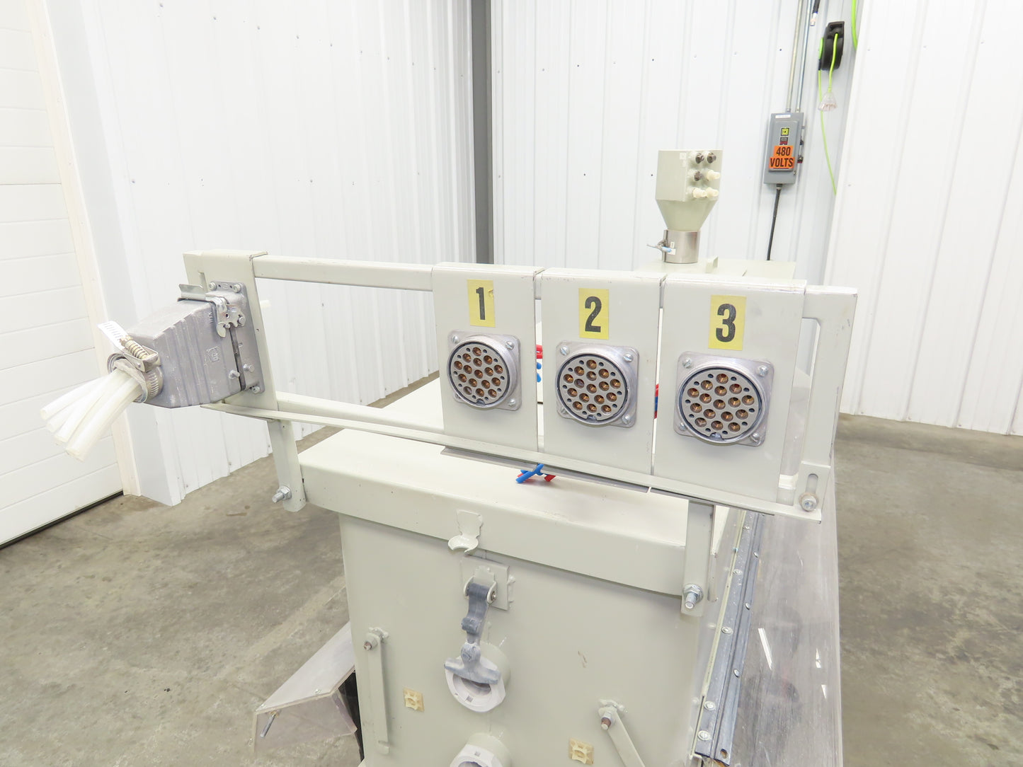 Gema Powder Coating Hopper Fluidization Vacuum 20 Ports Unit Fluidizing