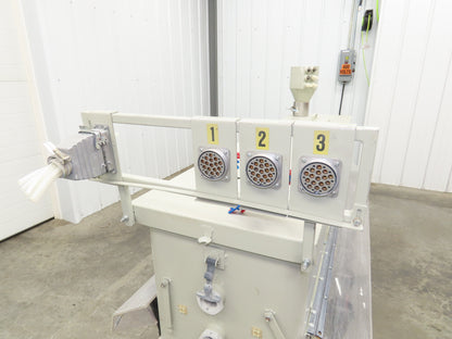 Gema Powder Coating Hopper Fluidization Vacuum 20 Ports Unit Fluidizing