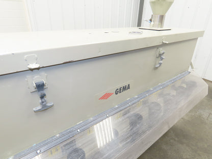 Gema Powder Coating Hopper Fluidization Vacuum 20 Ports Unit Fluidizing