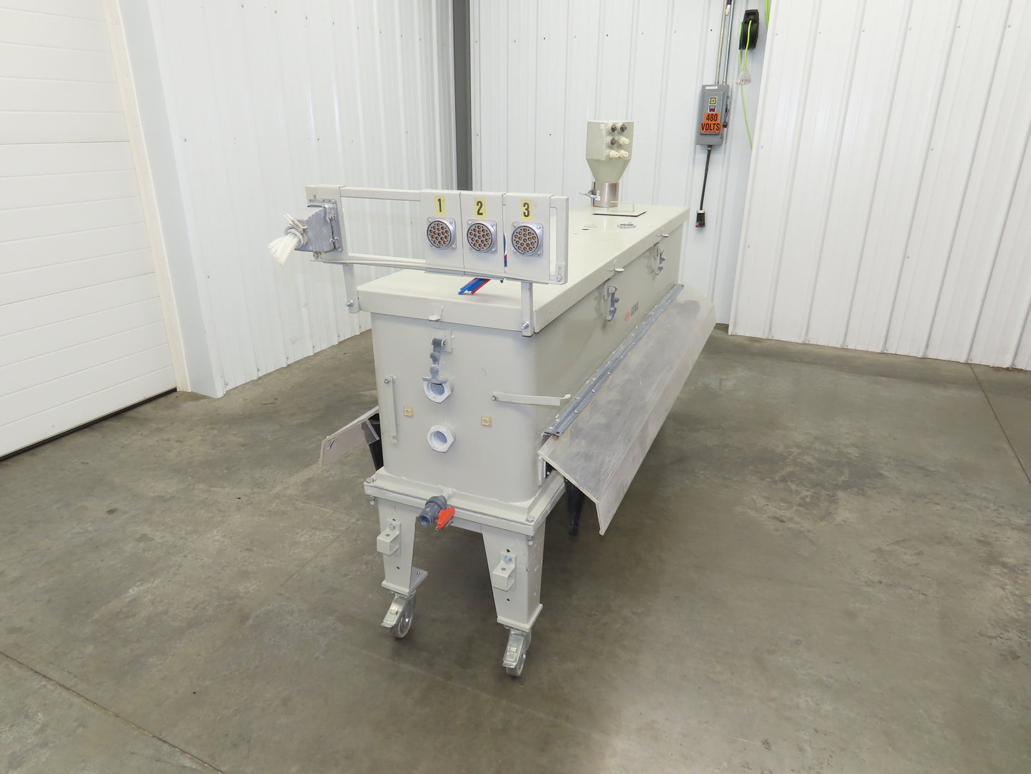 Gema Powder Coating Hopper Fluidization Vacuum 20 Ports Unit Fluidizing