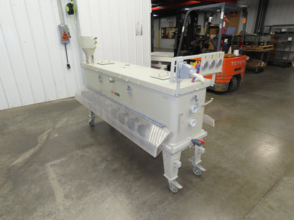 Gema Powder Coating Hopper Fluidization Vacuum 20 Ports Unit Fluidizing