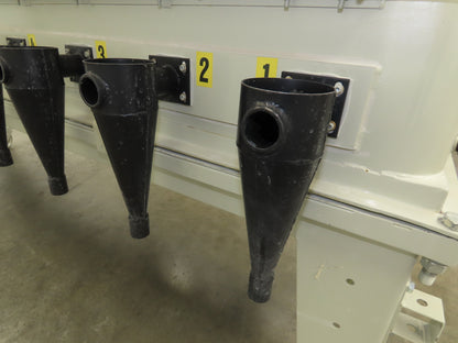 Gema Powder Coating Hopper Fluidization Vacuum 20 Ports Unit Fluidizing