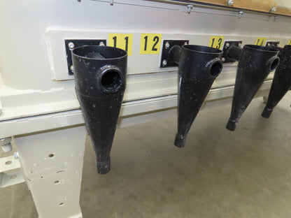 Gema Powder Coating Hopper Fluidization Vacuum 20 Ports Unit Fluidizing