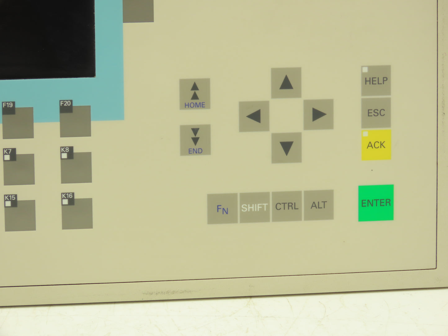 Siemens 6AV6 542-0CC10-0AX0 OP-270 KEY-10 CSTN Operator Display Interface Panel