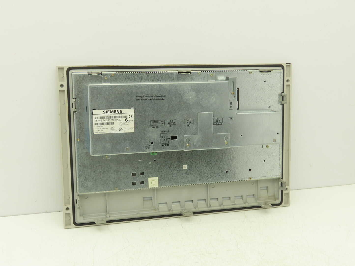 Siemens 6AV6 542-0CC10-0AX0 OP-270 KEY-10 CSTN Operator Display Interface Panel
