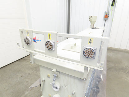 Gema Powder Coating Hopper Fluidization Vacuum 28 Ports Unit Fluidizing