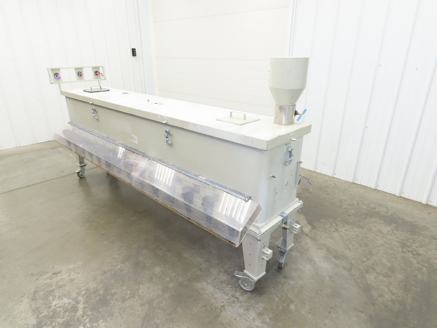 Gema Powder Coating Hopper Fluidization Vacuum 28 Ports Unit Fluidizing