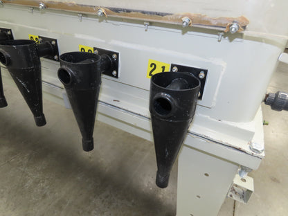 Gema Powder Coating Hopper Fluidization Vacuum 28 Ports Unit Fluidizing