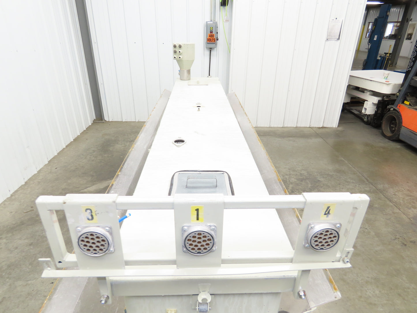 Gema Powder Coating Hopper Fluidization Vacuum 28 Ports Unit Fluidizing