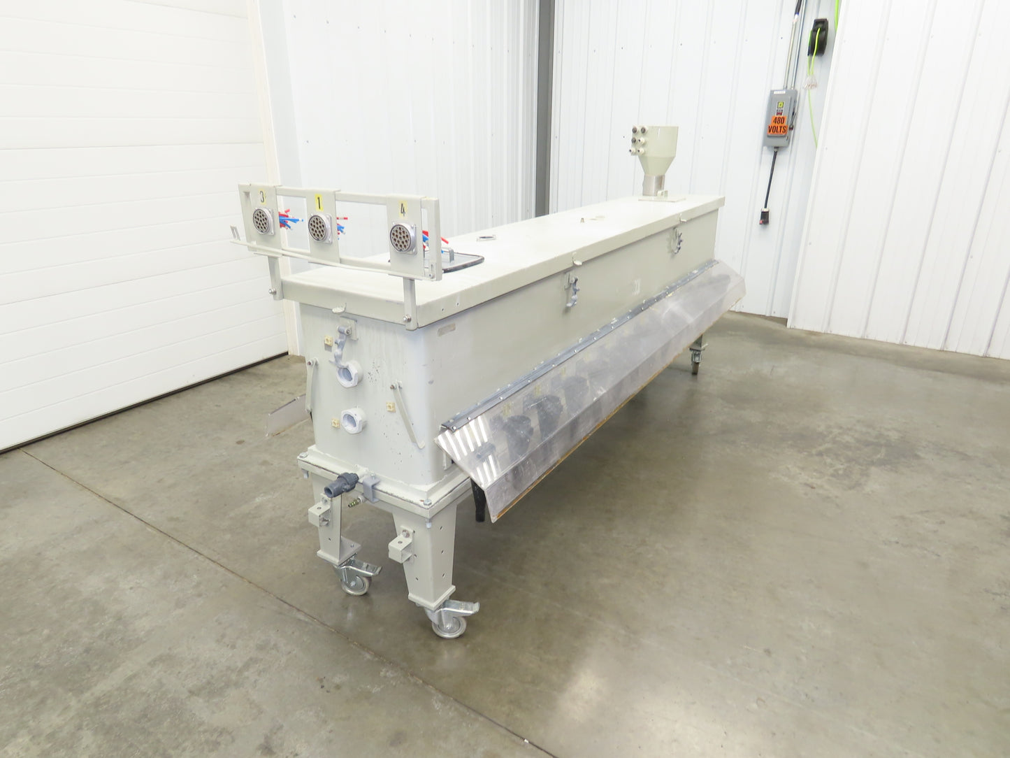 Gema Powder Coating Hopper Fluidization Vacuum 28 Ports Unit Fluidizing