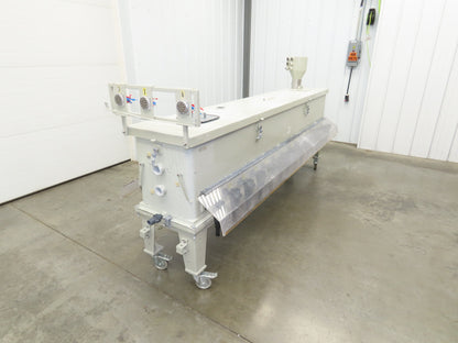 Gema Powder Coating Hopper Fluidization Vacuum 28 Ports Unit Fluidizing