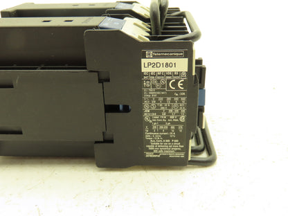 Telemecanique LP2 D1801BD Reversing Contactor 24VDC Coil 480V 3PH
