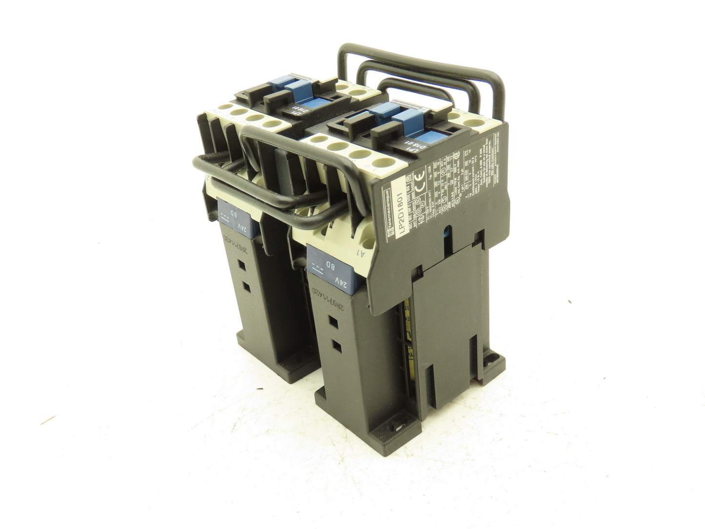 Telemecanique LP2 D1801BD Reversing Contactor 24VDC Coil 480V 3PH