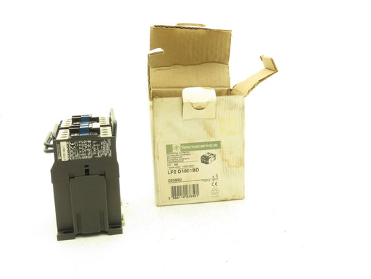 Telemecanique LP2 D1801BD Reversing Contactor 24VDC Coil 480V 3PH