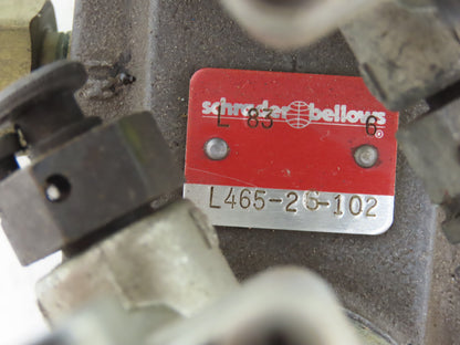 Schrader Bellows K065-6035 L465-26-102 Double Pilot Valve Manifold Assembly 120V