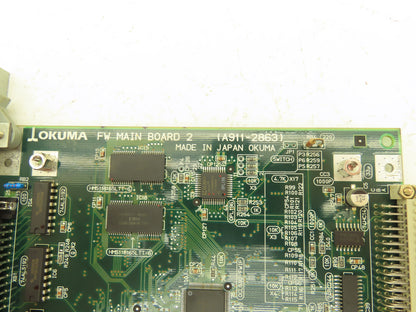Okuma E4809-045-243-B Printed Circuit FW Main Board Module PCB Card A911-2863