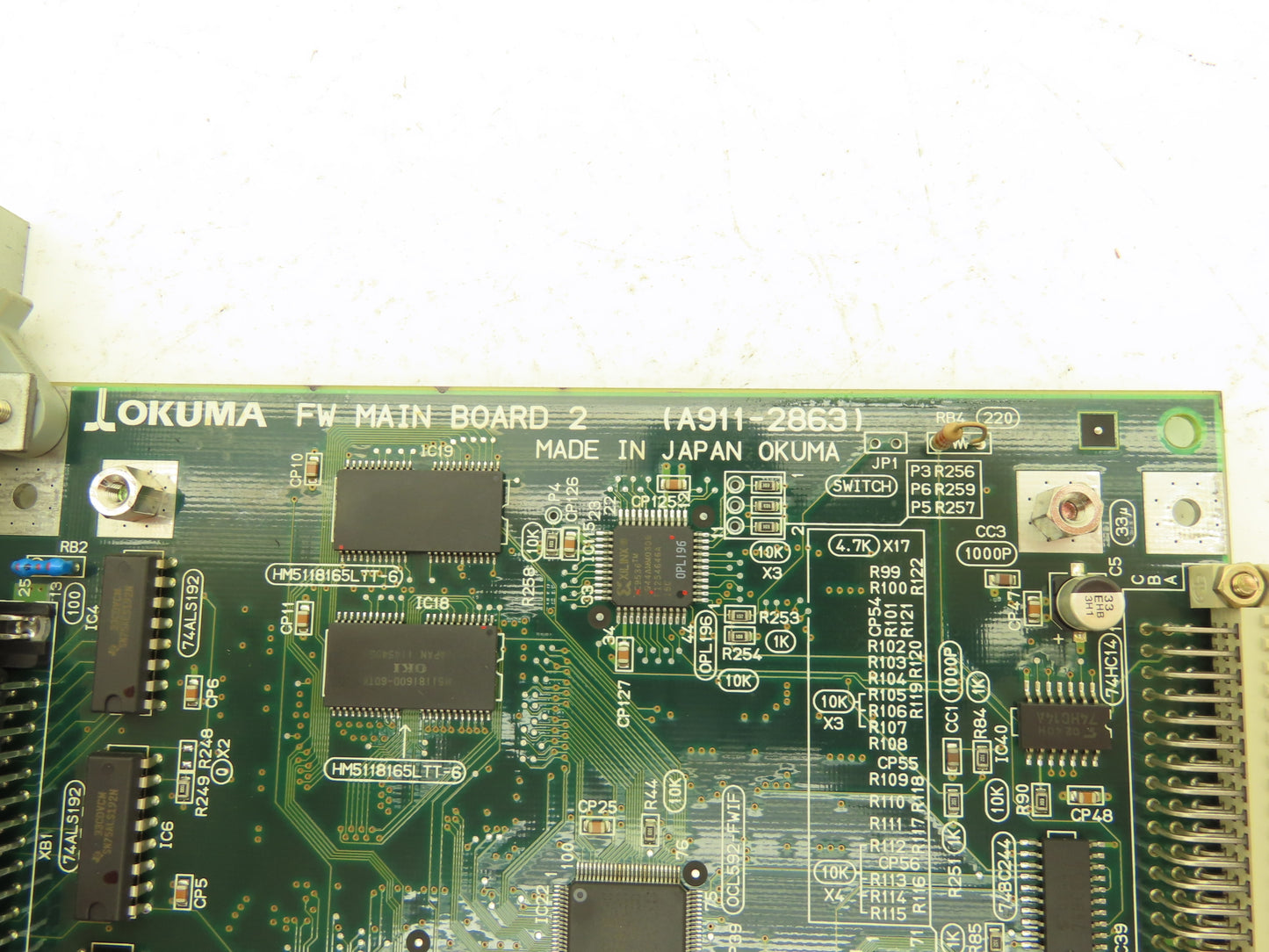Okuma E4809-045-243-B Printed Circuit FW Main Board Module PCB Card A911-2863