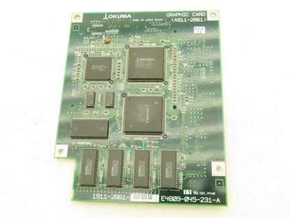Okuma E4809-045-231-A Printed Circuit Board Module PCB Graphic Card A911-2861