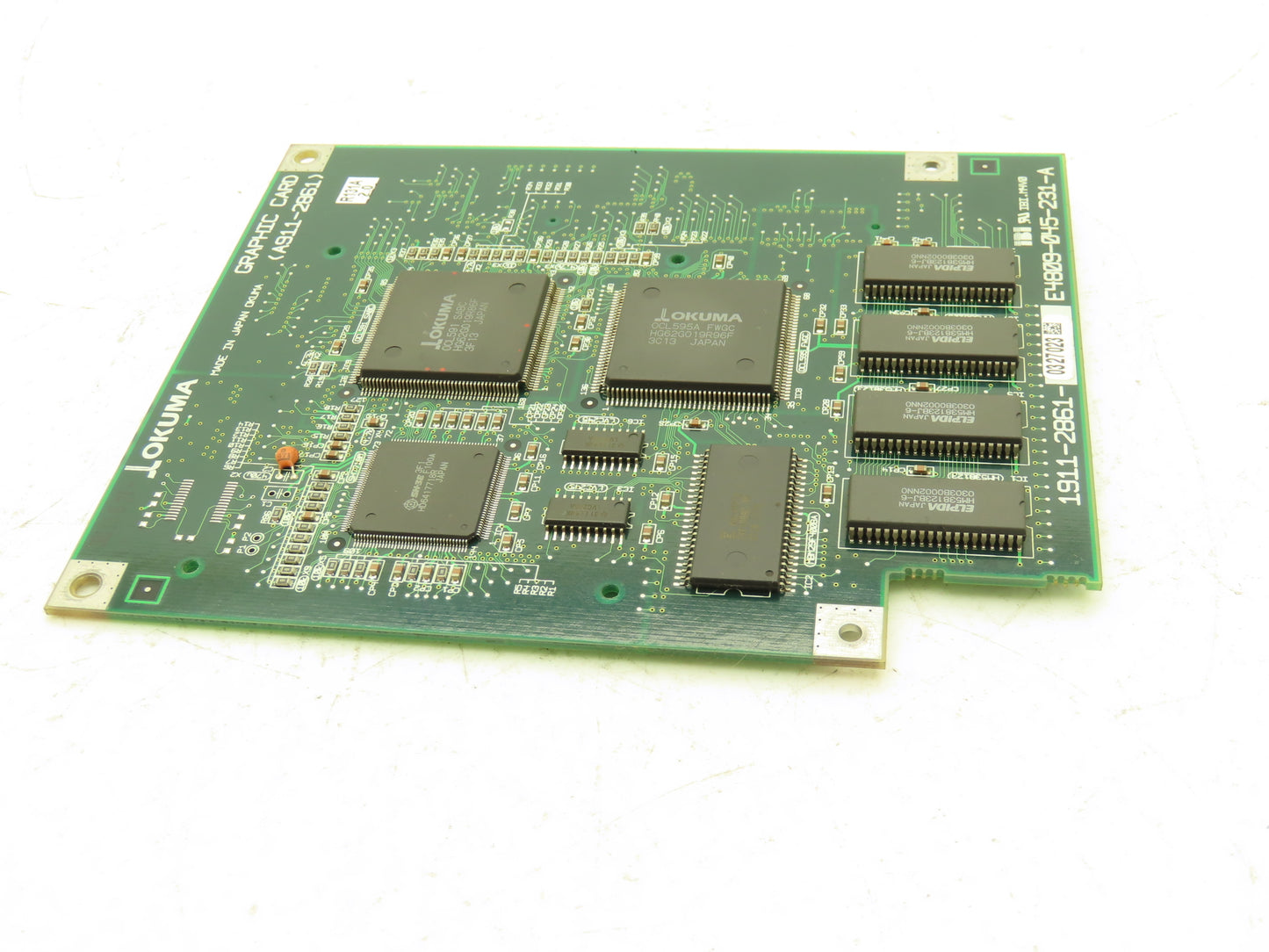 Okuma E4809-045-231-A Printed Circuit Board Module PCB Graphic Card A911-2861
