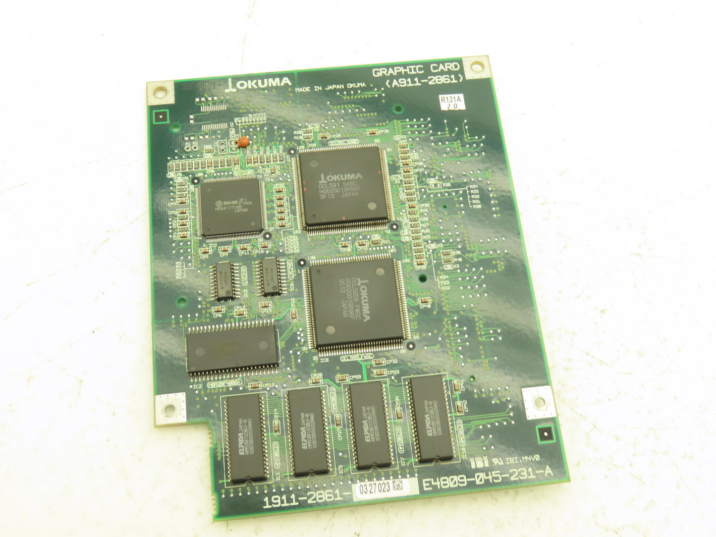 Okuma E4809-045-231-A Printed Circuit Board Module PCB Graphic Card A911-2861