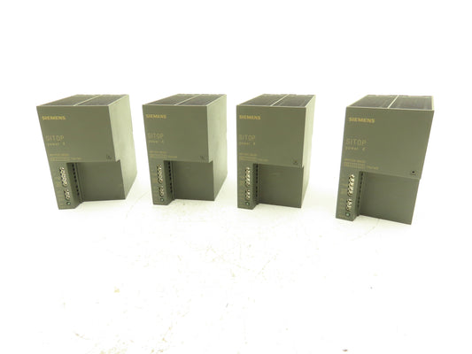 Siemens SITOP Power 4 Power Supply 120/240VAC In 24VDC Out 3.8A Lot of 4