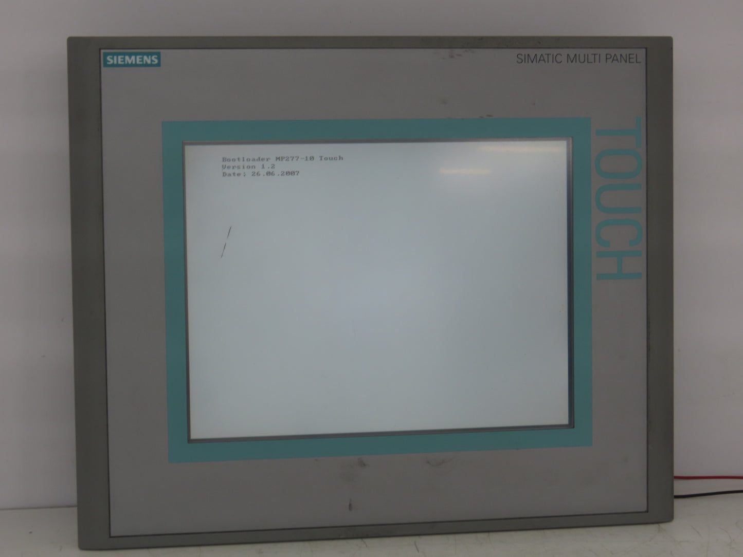Siemens 6AV6 643-0CD01-1AX1 MP277 Simatic 10" HMI Touch Screen Control Panel