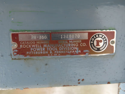Delta Rockwell 28-350 Vertical Bandsaw 20" Wheel 1Hp 230/460V 3Ph Metal Wood