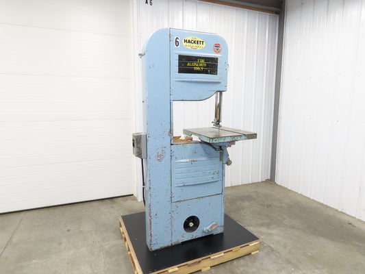 Delta Rockwell 28-350 Vertical Bandsaw 20" Wheel 1Hp 230/460V 3Ph Metal Wood