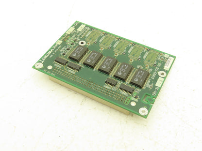 Okuma E4809-770-145 Printed Circuit FR Board Module PCB Sram 2 M+Flash 0M Card