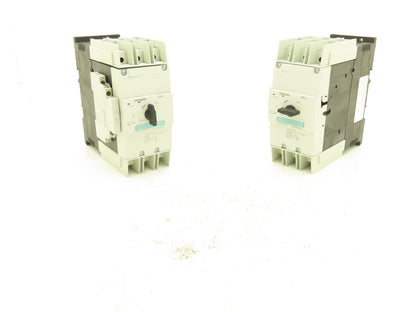 Siemens 3RV1742-5CD10 Circuit Breaker System Protection 20A 600VAC 3 Ph Lot of 2