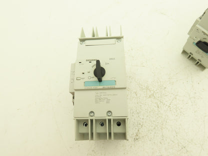Siemens 3RV1742-5CD10 Circuit Breaker System Protection 20A 600VAC 3 Ph Lot of 2