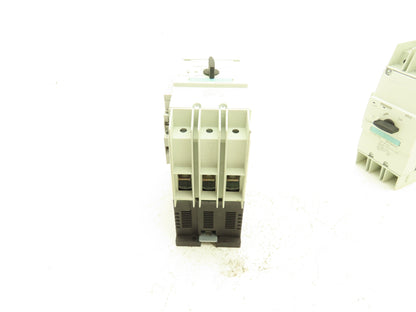 Siemens 3RV1742-5CD10 Circuit Breaker System Protection 20A 600VAC 3 Ph Lot of 2