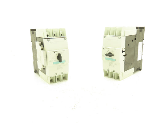 Siemens 3RV1742-5CD10 Circuit Breaker System Protection 20A 600VAC 3 Ph Lot of 2