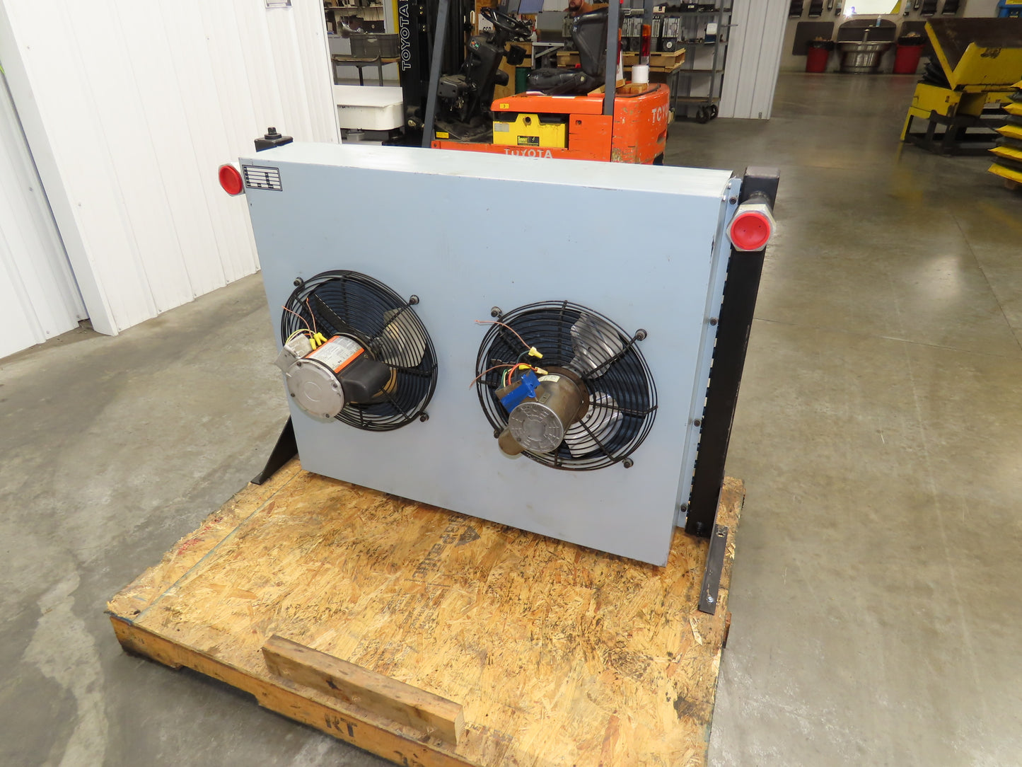Sunsource Cooling Radiator Heat Exchanger 40x34" 300PSI 350F 120V Fans