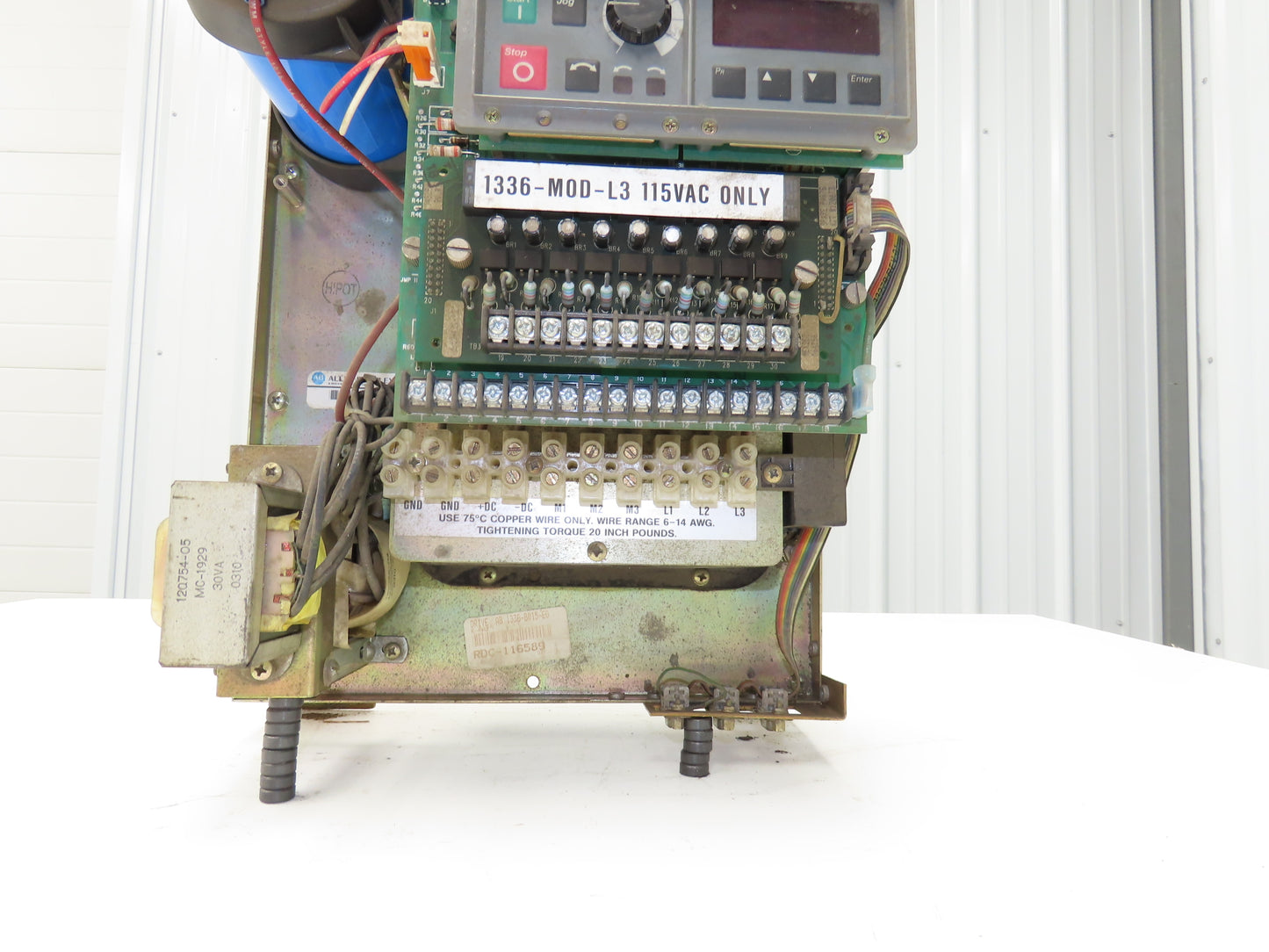 Allen Bradley 1336-B015-E0E-FA2 Variable Speed VFD AC Drive 15Hp 460V 3PH