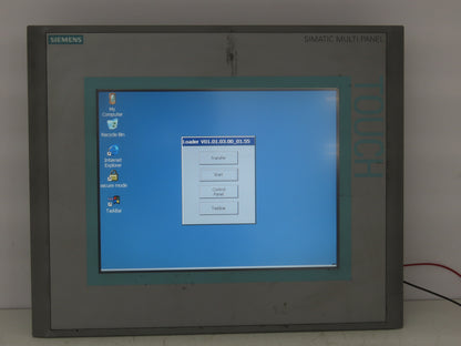 Siemens 6AV6 643-0CD01-1AX1 MP277 Simatic 10" HMI Touch Screen Control Panel