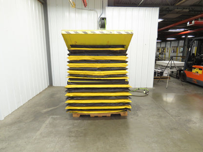 Scott Pneumatic 25" Lift Tilt Table Tote 4000lbs 32° Degree Tipper 64x50" Top