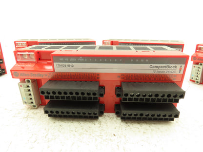 Allen Bradley 1791DS-IB12 Ser A Compact Block Safety Module Lot of 5