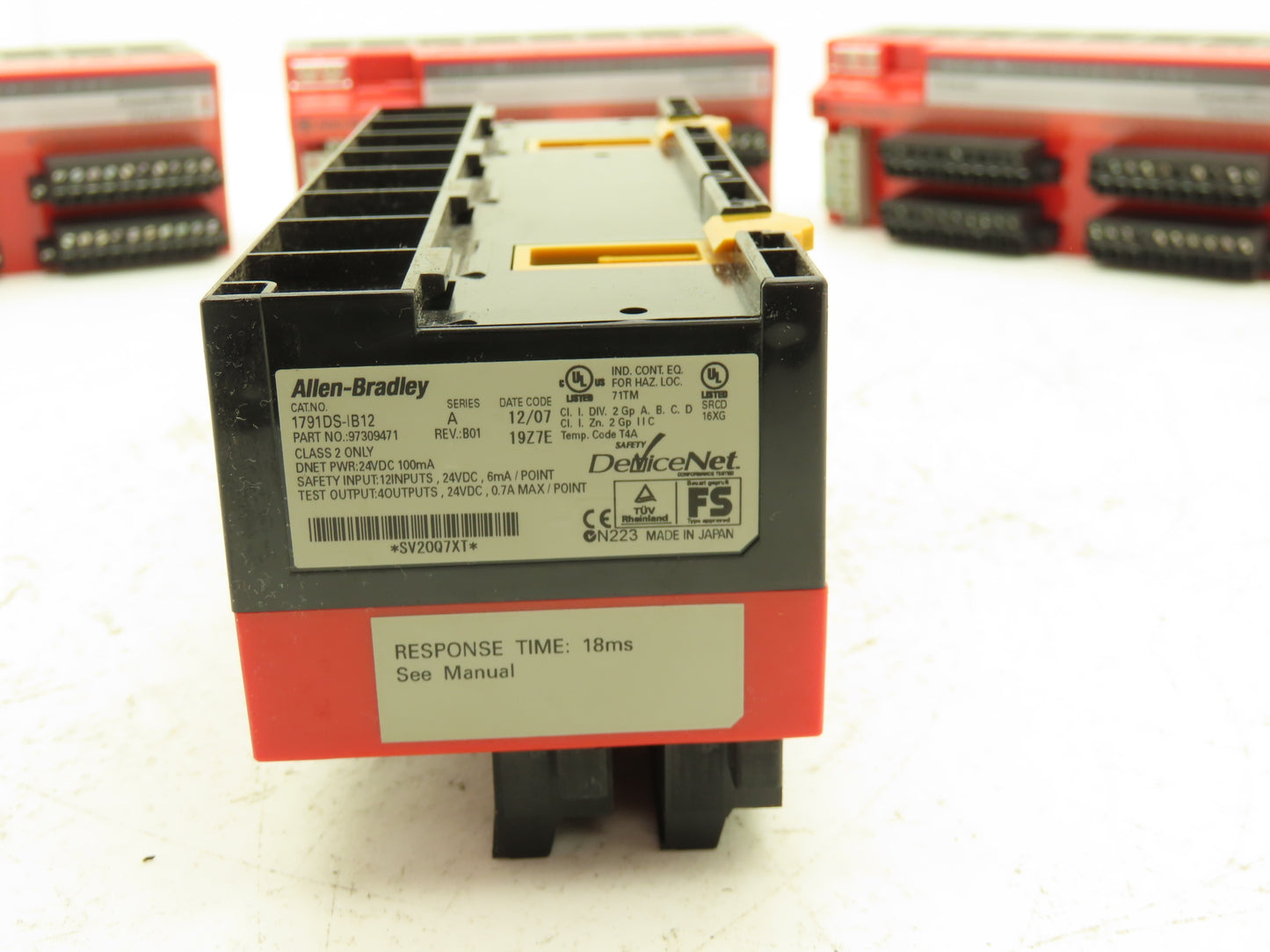 Allen Bradley 1791DS-IB12 Ser A Compact Block Safety Module Lot of 5