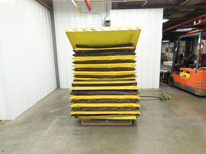 Scott Pneumatic 25" Lift Tilt Table Tote 4000lbs 34° Degree Tipper 64x50" Top