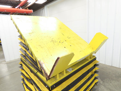 Scott Pneumatic 25" Lift Tilt Table Tote 4000lbs 34° Degree Tipper 64x50" Top