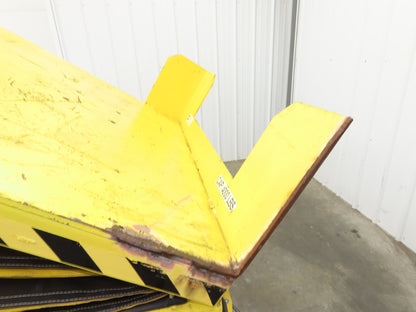 Scott Pneumatic 25" Lift Tilt Table Tote 4000lbs 34° Degree Tipper 64x50" Top