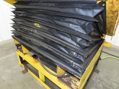 Airfloat Pneumatic Tilt Table Tote Tipper 8000lbs 30° Degree 55x44" Top 14" Lip