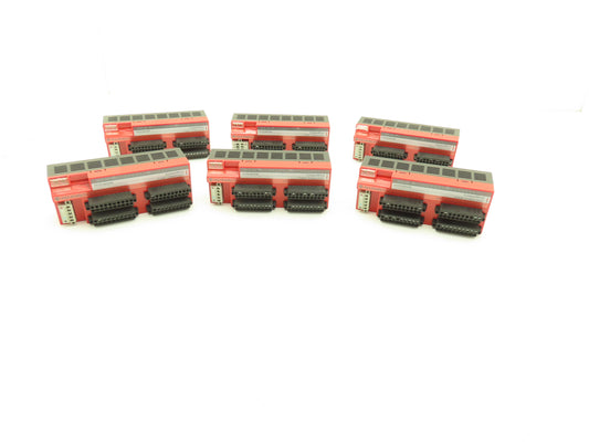 Allen Bradley 1791DS-IB8XOB8 Compact Block Device Net Safety Module I/O Lot of 6