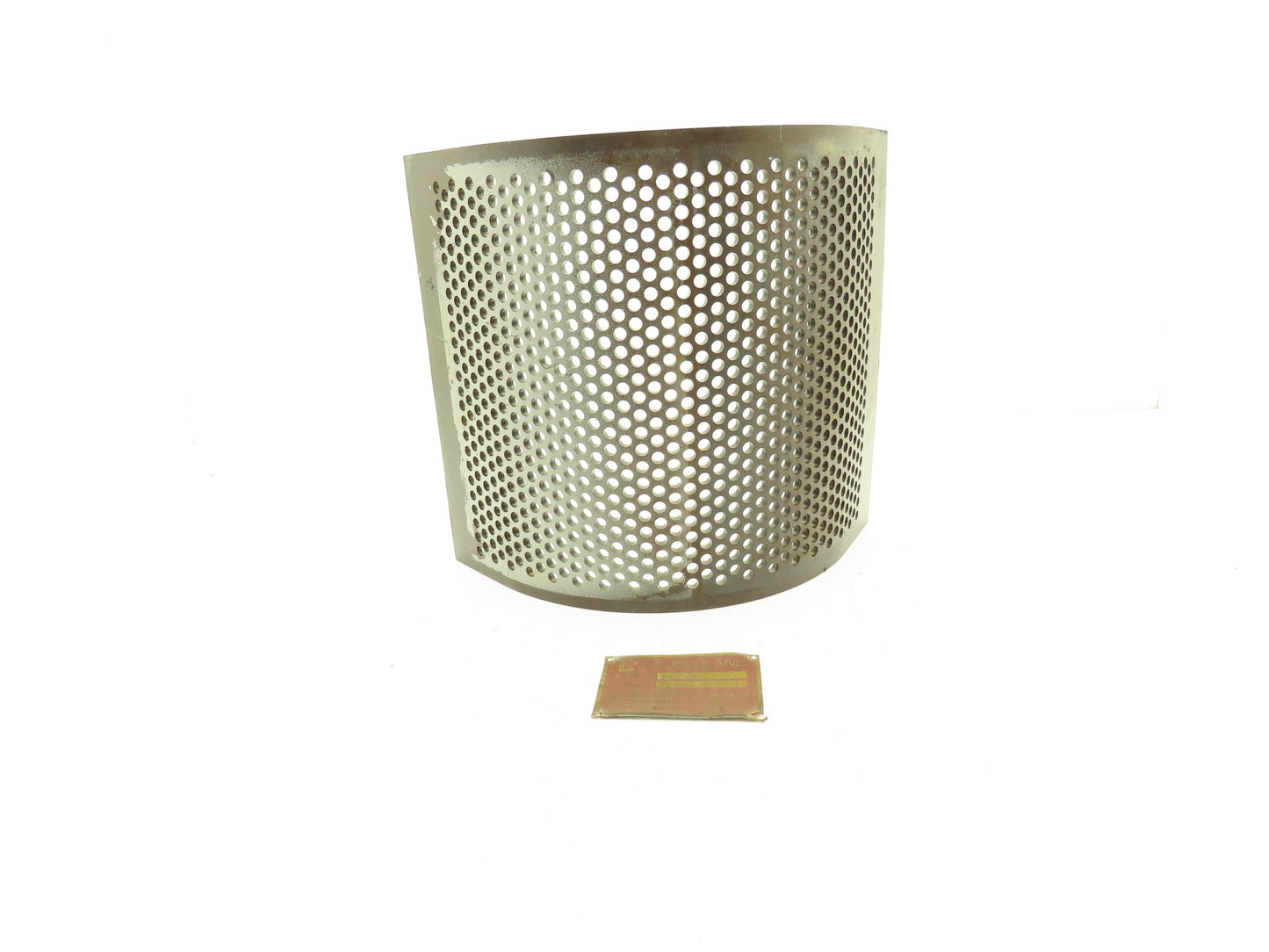 Cumberland 284 Gran 3KN Granulator Grinder Screen 5/16" Holes 12-1/8"W