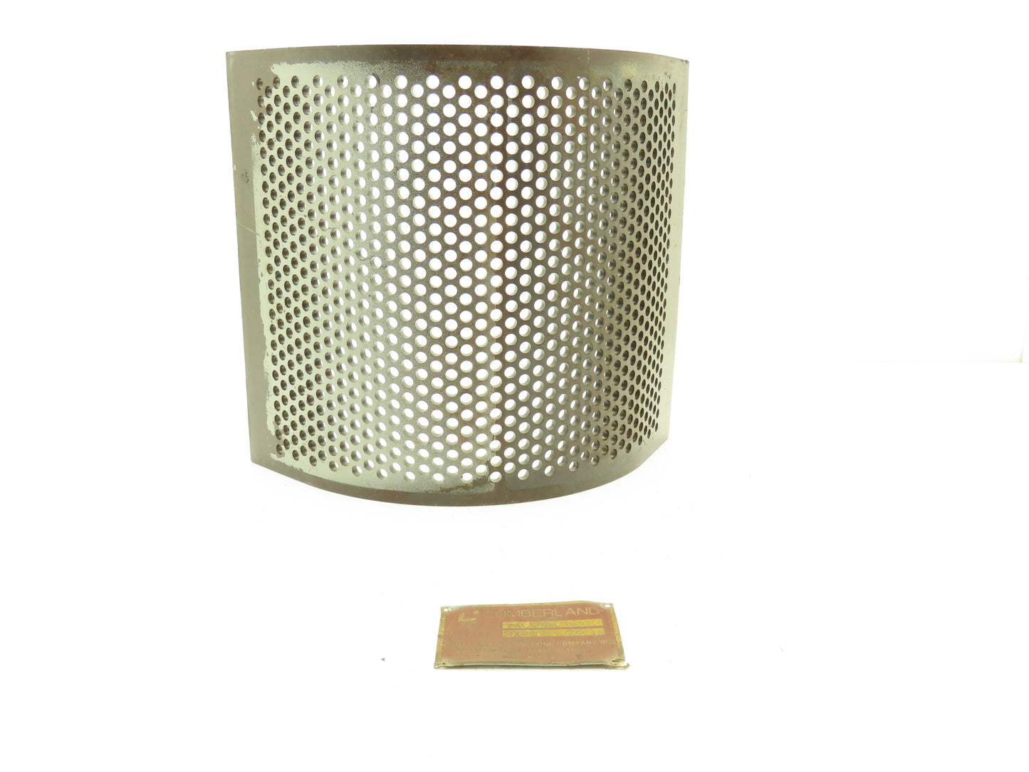 Cumberland 284 Gran 3KN Granulator Grinder Screen 5/16" Holes 12-1/8"W